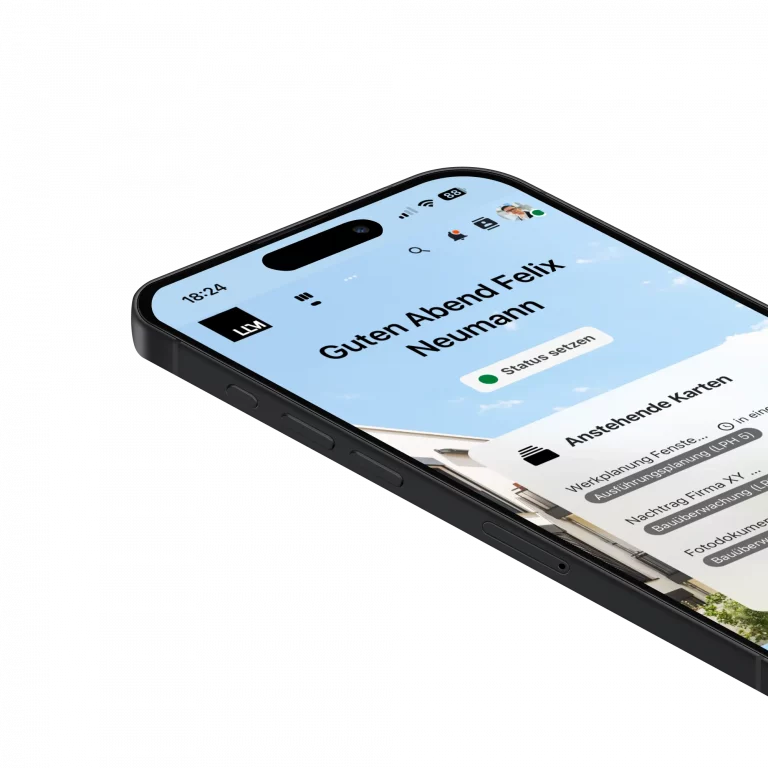 Structura Nextcloud Oberfläche für Architekturbüros